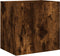 vidaXL - Tv-wandmeubels - 2 - st - 40,5x30x40 - cm - bewerkt - hout - gerookt - eiken