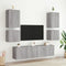 vidaXL - Tv-wandmeubels - 2 - st - 40,5x30x40 - cm - hout - grijs - sonoma