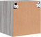 vidaXL - Tv-wandmeubels - 2 - st - 40,5x30x40 - cm - hout - grijs - sonoma