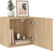 vidaXL - Tv-wandmeubels - 2 - st - 40,5x30x40 - cm - hout - sonoma - eikenkleurig