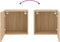 vidaXL - Tv-wandmeubels - 2 - st - 40,5x30x40 - cm - hout - sonoma - eikenkleurig