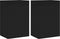 vidaXL - Tv-wandmeubels - 2 - st - 40,5x30x60 - cm - bewerkt - hout - zwart