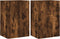 vidaXL - Tv-wandmeubels - 2 - st - 40,5x30x60 - cm - bewerkt - hout - gerookt - eiken