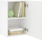 vidaXL - Tv-wandmeubels - 2 - st - 40,5x30x60 - cm - bewerkt - hout - wit