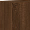 vidaXL - Tv-wandmeubels - 2 - st - 40,5x30x60 - cm - bewerkt - hout - bruineikenkleur