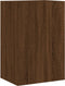 vidaXL - Tv-wandmeubels - 2 - st - 40,5x30x60 - cm - bewerkt - hout - bruineikenkleur