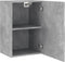 vidaXL - Tv-wandmeubels - 2 - st - 40,5x30x60 - cm - bewerkt - hout - betongrijs