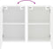 vidaXL - Tv-wandmeubels - 2 - st - 40,5x30x60 - cm - bewerkt - hout - wit