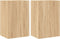 vidaXL - Tv-wandmeubels - 2 - st - 40,5x30x60 - cm - hout - sonoma - eikenkleurig