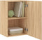 vidaXL - Tv-wandmeubels - 2 - st - 40,5x30x60 - cm - hout - sonoma - eikenkleurig