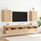 vidaXL - Tv-wandmeubels - 2 - st - 40,5x30x60 - cm - hout - sonoma - eikenkleurig