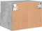 vidaXL - Tv-wandmeubels - 2 - st - 40x30x30 - cm - bewerkt - hout - betongrijs