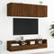 vidaXL - Tv-wandmeubels - 2 - st - 40x30x30 - cm - bewerkt - hout - bruin - eikenkleur