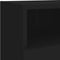 vidaXL - Tv-wandmeubels - 2 - st - 40x30x30 - cm - bewerkt - hout - zwart