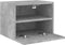 vidaXL - Tv-wandmeubels - 2 - st - 40x30x30 - cm - bewerkt - hout - betongrijs