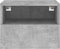 vidaXL - Tv-wandmeubels - 2 - st - 40x30x30 - cm - bewerkt - hout - betongrijs