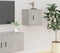vidaXL - Tv-wandmeubels - 2 - st - 40x34,5x40 - cm - betongrijs