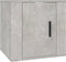 vidaXL - Tv-wandmeubels - 2 - st - 40x34,5x40 - cm - betongrijs