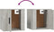 vidaXL - Tv-wandmeubels - 2 - st - 40x34,5x40 - cm - betongrijs