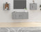 vidaXL - Tv-wandmeubels - 2 - st - 40x34,5x40 - cm - grijs - sonoma - eikenkleurig