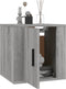 vidaXL - Tv-wandmeubels - 2 - st - 40x34,5x40 - cm - grijs - sonoma - eikenkleurig