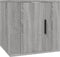 vidaXL - Tv-wandmeubels - 2 - st - 40x34,5x40 - cm - grijs - sonoma - eikenkleurig
