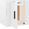 vidaXL - Tv-wandmeubels - 2 - st - 40x34,5x40 - cm - hoogglans - wit
