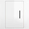vidaXL - Tv-wandmeubels - 2 - st - 40x34,5x40 - cm - hoogglans - wit