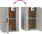 vidaXL - Tv-wandmeubels - 2 - st - 40x34,5x60 - cm - betongrijs