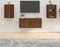 vidaXL - Tv-wandmeubels - 2 - st - 40x34,5x60 - cm - bruin - eikenkleur