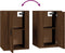 vidaXL - Tv-wandmeubels - 2 - st - 40x34,5x60 - cm - bruin - eikenkleur