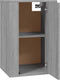 vidaXL - Tv-wandmeubels - 2 - st - 40x34,5x60 - cm - grijs - sonoma - eikenkleurig