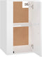 vidaXL - Tv-wandmeubels - 2 - st - 40x34,5x60 - cm - hoogglans - wit