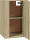 vidaXL - Tv-wandmeubels - 2 - st - 40x34,5x60 - cm - sonoma - eikenkleurig