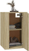 vidaXL - Tv-wandmeubels - 2 - st - 40x34,5x60 - cm - sonoma - eikenkleurig