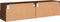 vidaXL - Tv-wandmeubels - 2 - st - 60x30x30 - cm - bewerkt - hout - bruin - eikenkleur