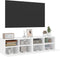 vidaXL - Tv-wandmeubels - 2 - st - 60x30x30 - cm - bewerkt - hout - wit