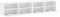 vidaXL - Tv-wandmeubels - 2 - st - 80x30x30 - cm - bewerkt - hout - wit