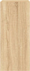 vidaXL - Tv-wandmeubels - met - LED - 2 - st - 30,5x35x70 - cm - sonoma - eikenkleurig