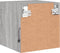 vidaXL - Tv-wandmeubels - met - LED - 2 - st - 30x28,5x30 - cm - grijs - sonoma - eiken