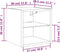 vidaXL - Tv-wandmeubels - met - LED - 2 - st - 30x28,5x30 - cm - gerookt - eikenkleurig