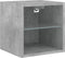 vidaXL - Tv-wandmeubels - met - LED - 2 - st - 30x28,5x30 - cm - betongrijs