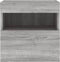 vidaXL - Tv-wandmeubels - met - LED - 2 - st - 40x30x40 - cm - grijs - sonoma - eiken