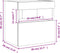 vidaXL - Tv-wandmeubels - met - LED - 2 - st - 40x30x40 - cm - grijs - sonoma - eiken