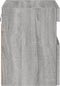 vidaXL - Tv-wandmeubels - met - LED - 2 - st - 40x30x40 - cm - grijs - sonoma - eiken