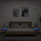 vidaXL - Tv-wandmeubels - met - LED - 2 - st - 40x30x40 - cm - sonoma - eikenkleurig