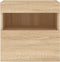 vidaXL - Tv-wandmeubels - met - LED - 2 - st - 40x30x40 - cm - sonoma - eikenkleurig