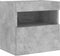 vidaXL - Tv-wandmeubels - met - LED - 2 - st - 40x30x40 - cm - betongrijs