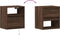 vidaXL - Tv-wandmeubels - met - LED - 2 - st - 41x31x45 - cm - bruin - eikenkleurig