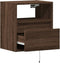 vidaXL - Tv-wandmeubels - met - LED - 2 - st - 41x31x45 - cm - bruin - eikenkleurig